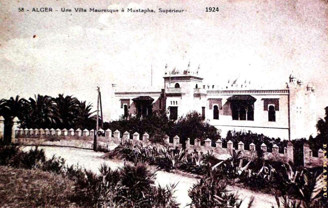 Alger-Mustapha-Superieur - Villa Mauresque -1924.jpg